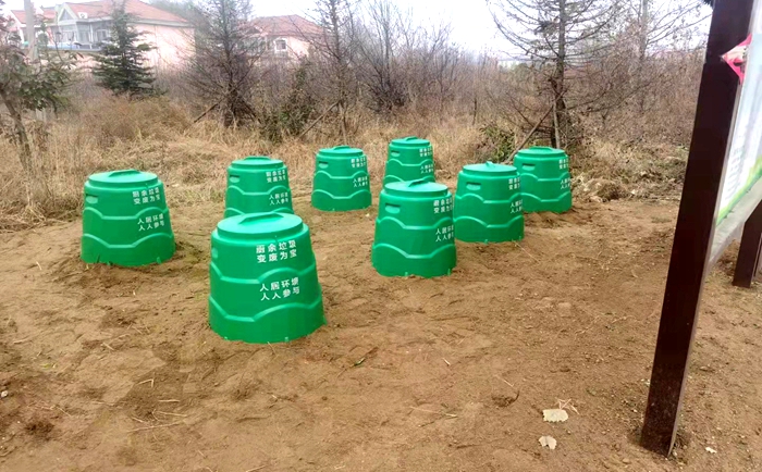 江蘇省某市堆肥桶農(nóng)村應用案例