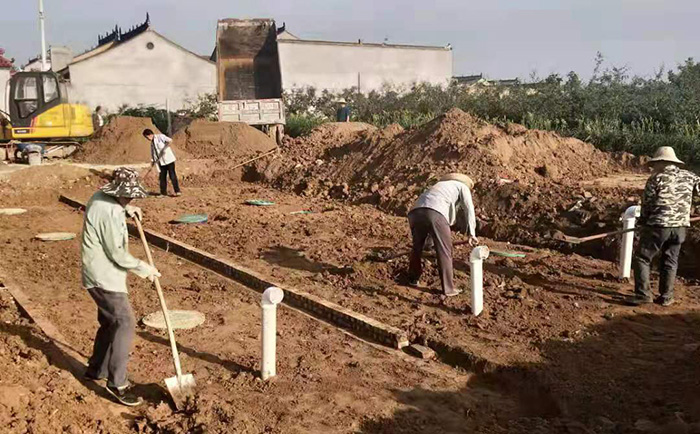 PE一體化凈化槽在農村處理污水